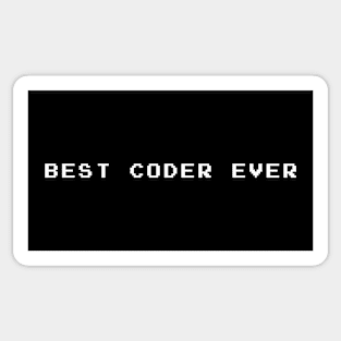 Best Coder Ever Sticker